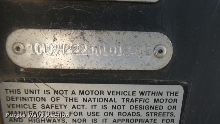 image for item DV9010 1988 Cushman utility vehicle