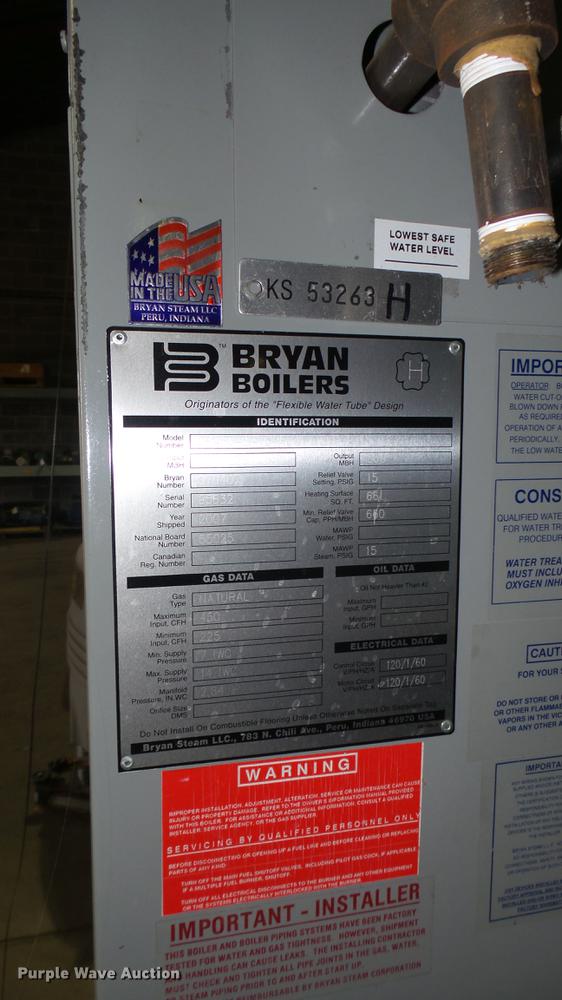 image for item DV9220 Bryan boiler