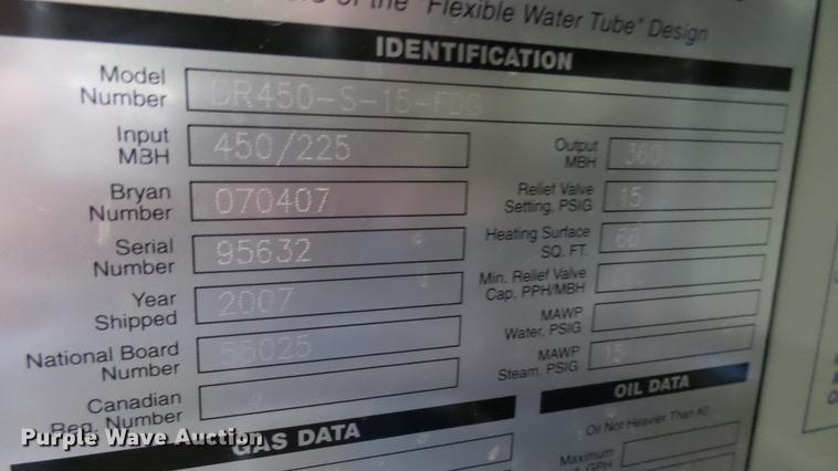 image for item DV9220 Bryan boiler