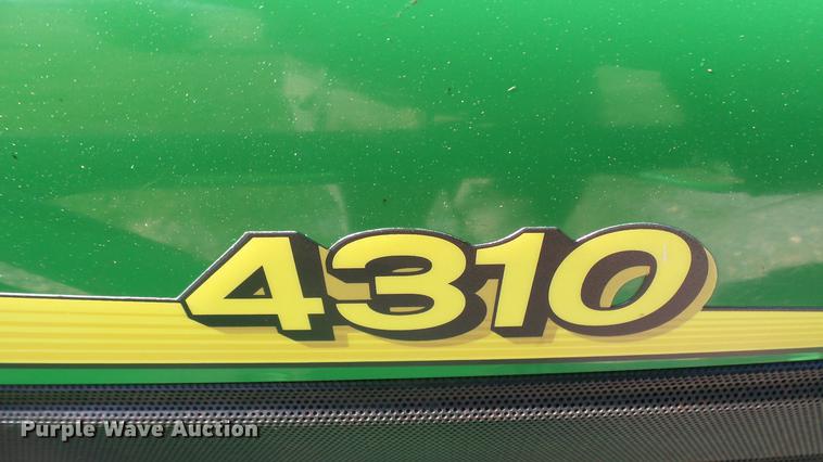 image for item DW9221 John Deere 4310 MFWD tractor
