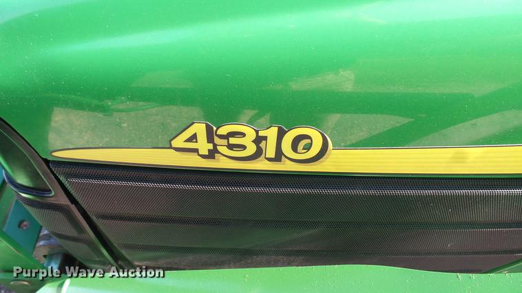 image for item DW9221 John Deere 4310 MFWD tractor