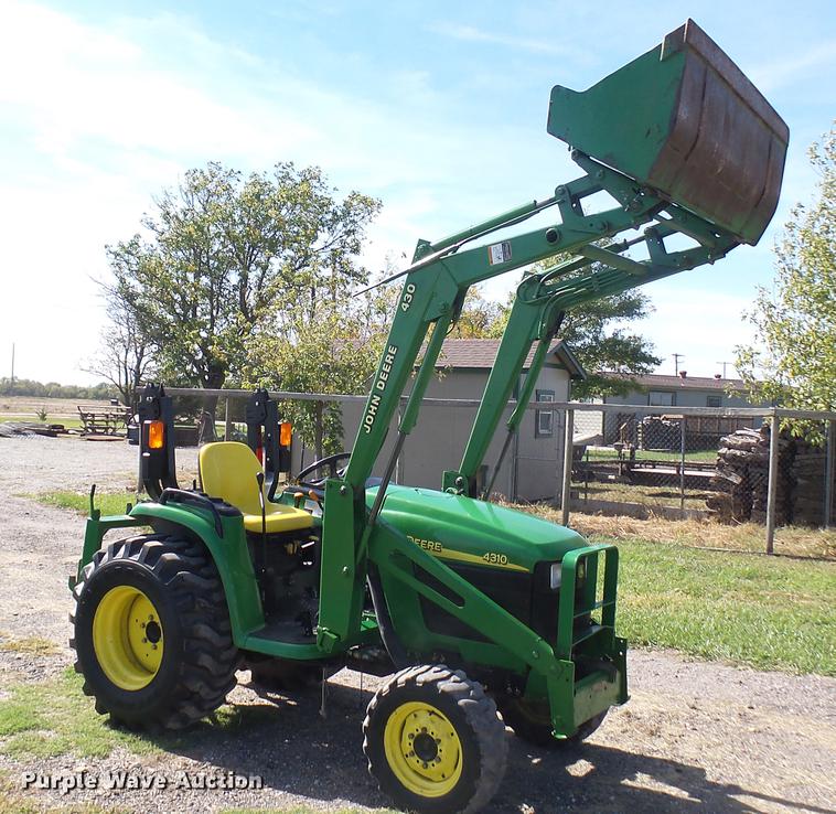 image for item DW9221 John Deere 4310 MFWD tractor