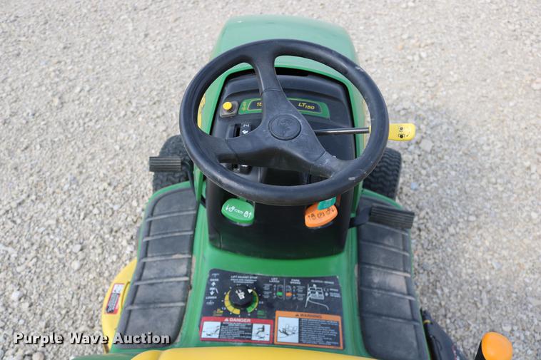 image for item DW9877 2002 John Deere LT150 lawn mower