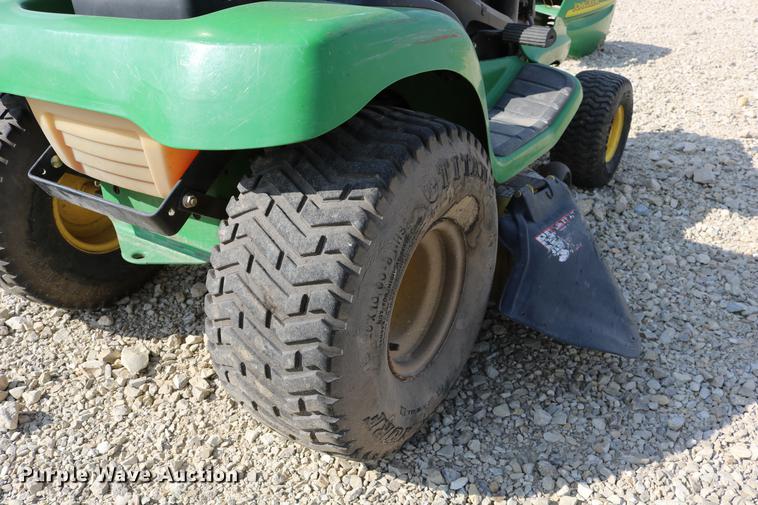 image for item DW9877 2002 John Deere LT150 lawn mower