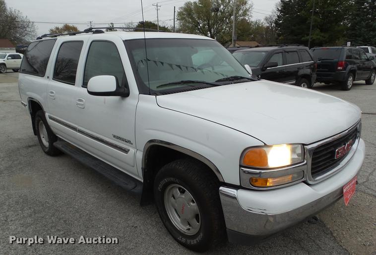 image for item DZ9037 2001 GMC Yukon XL SUV
