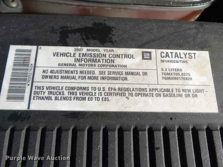 image for item DZ9059 2007 Chevrolet Tahoe SUV