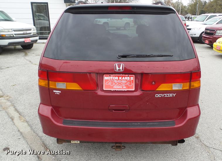 image for item DZ9062 2003 Honda Odyssey EXL van