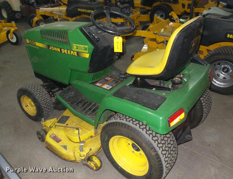 image for item ED9005 John Deere 320 lawn mower