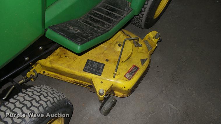 image for item ED9005 John Deere 320 lawn mower
