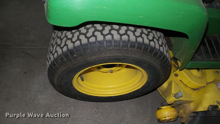 image for item ED9005 John Deere 320 lawn mower