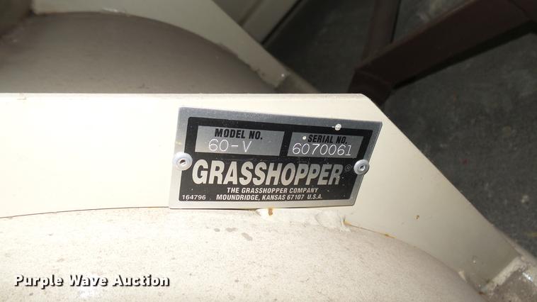 image for item ED9009 Grasshopper 60-V snow blade