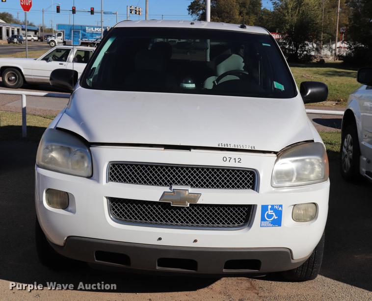 image for item ED9653 2007 Chevrolet Uplander Cargo van