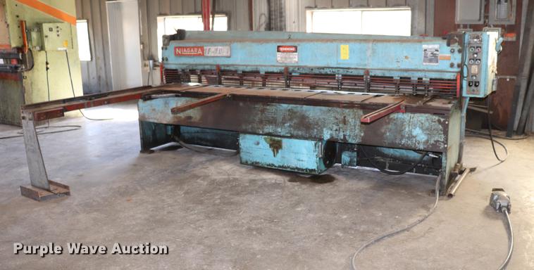 image for item ED9663 Niagara hydrualic squaring shear