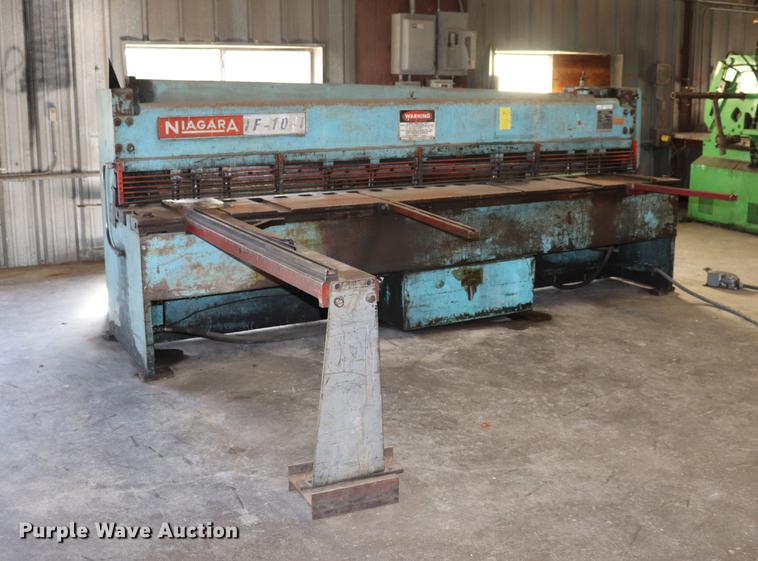 image for item ED9663 Niagara hydrualic squaring shear
