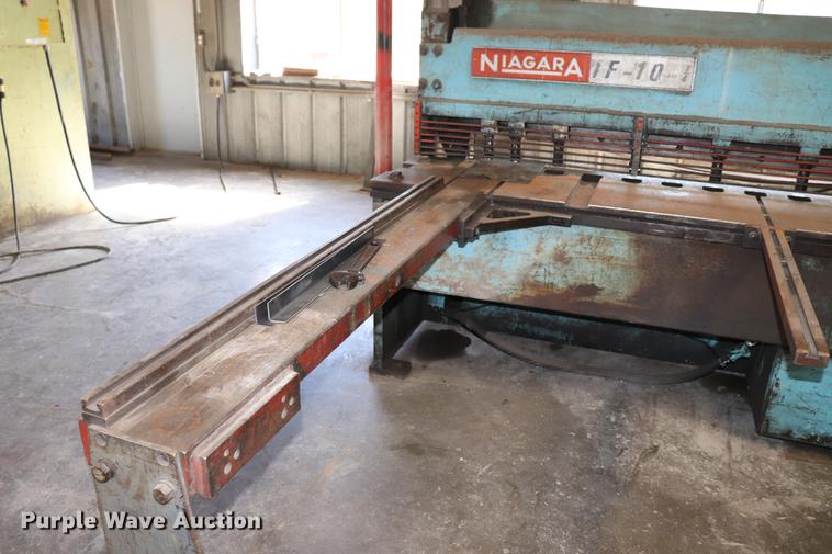 image for item ED9663 Niagara hydrualic squaring shear