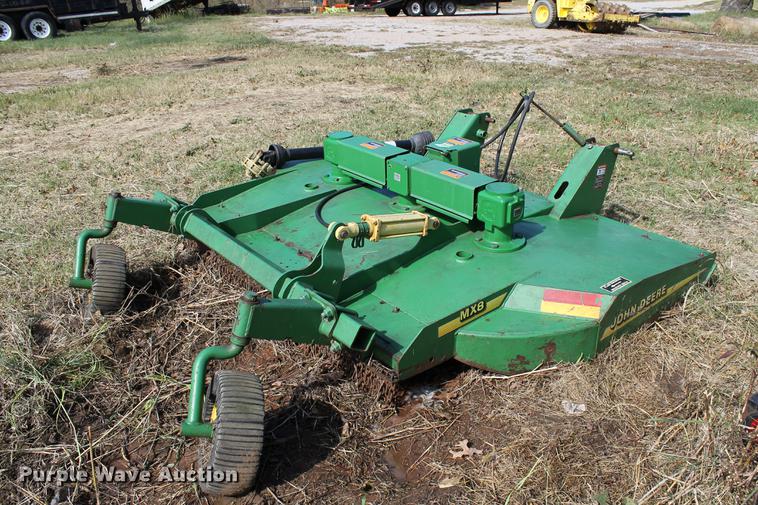 image for item ED9672 John Deere MX8 rotary mower