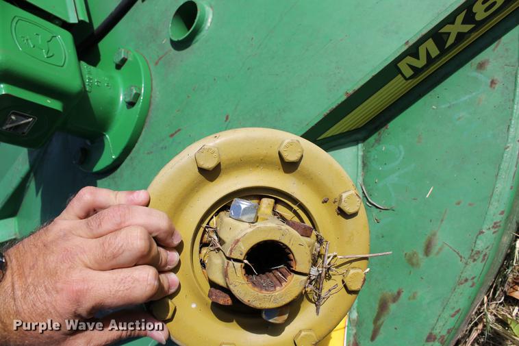 image for item ED9672 John Deere MX8 rotary mower