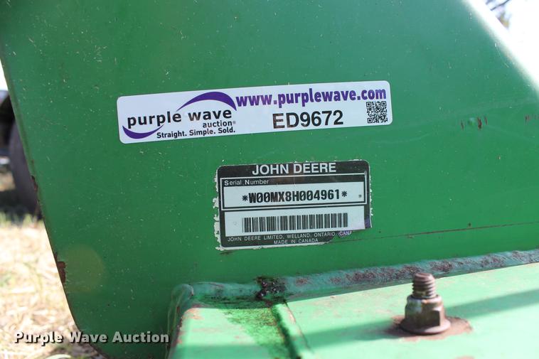 image for item ED9672 John Deere MX8 rotary mower