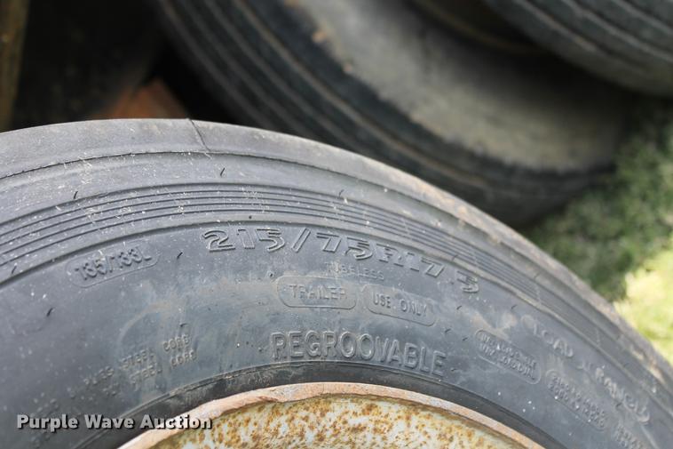 image for item ED9673 2000 Central drop deck equipment trailer