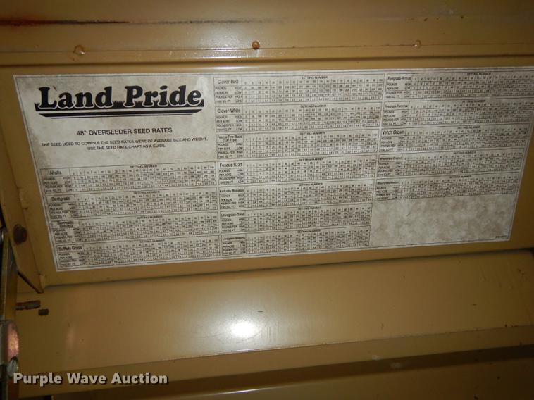 image for item EE9225 Land Pride OS1548 seeder