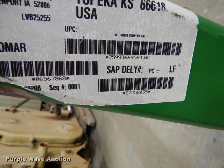 image for item EE9226 John Deere quick attach