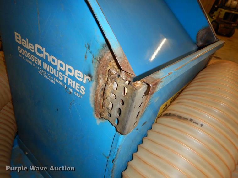 image for item EE9233 Goosen BCG-2 bale chopper