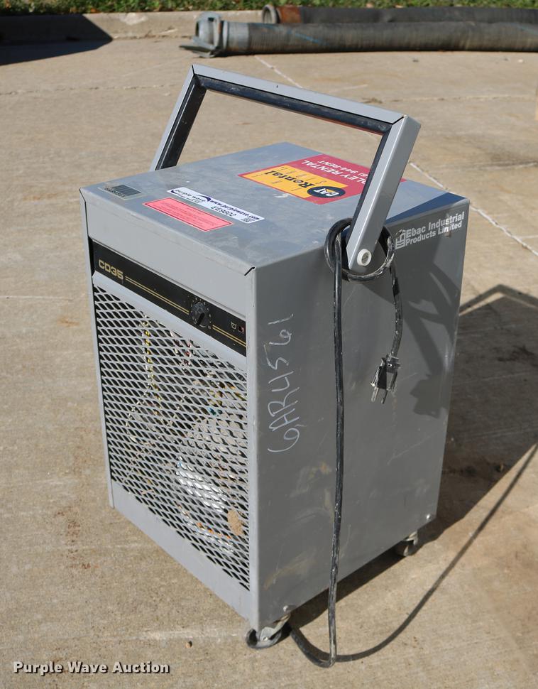 image for item EE9802 2006 Ebac Inc. CD35 dehumidifier