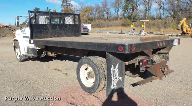 image for item J5420 1990 Chevrolet C60 flatbed truck