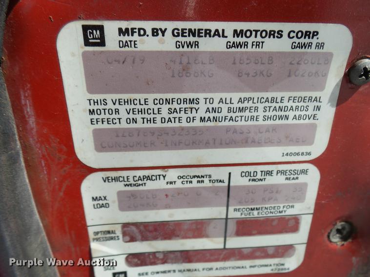 image for item K1753 1979 Chevrolet Corvette