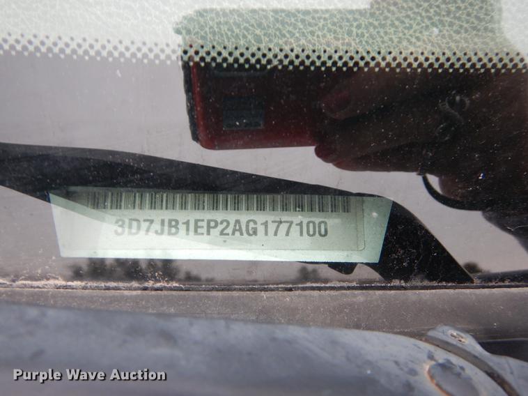 image for item K5777 2010 Dodge Ram 1500 pickup truck