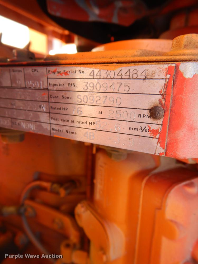 image for item K5845 Murphy Morbark wood chipper