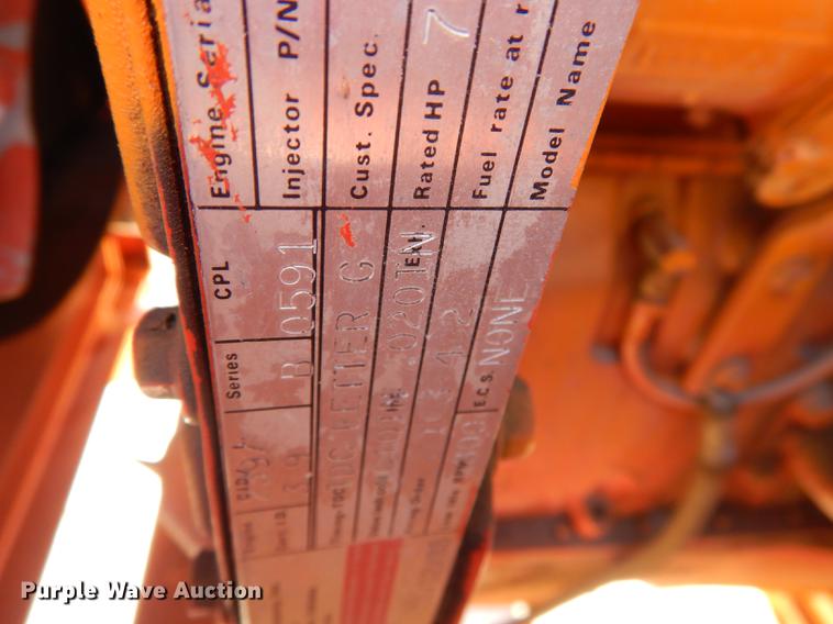 image for item K5845 Murphy Morbark wood chipper