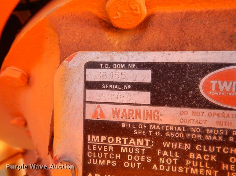 image for item K5845 Murphy Morbark wood chipper