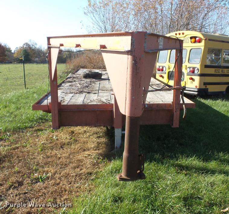 image for item K6325 2016 Shopbuilt equipment trailer