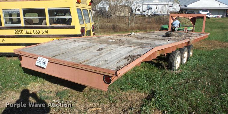 image for item K6325 2016 Shopbuilt equipment trailer