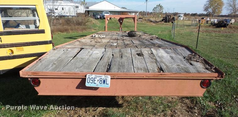 image for item K6325 2016 Shopbuilt equipment trailer