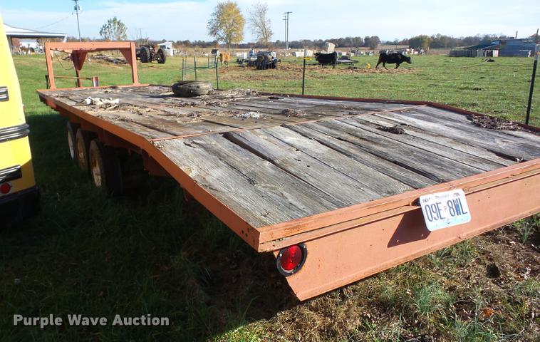 image for item K6325 2016 Shopbuilt equipment trailer