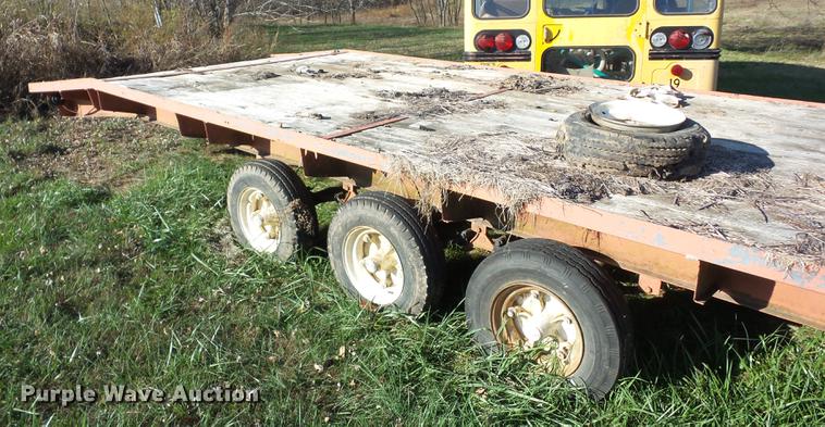 image for item K6325 2016 Shopbuilt equipment trailer