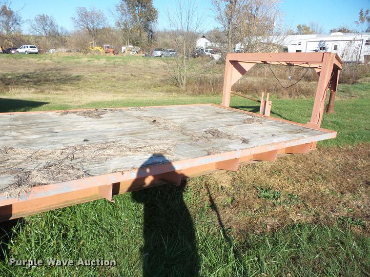 image for item K6325 2016 Shopbuilt equipment trailer