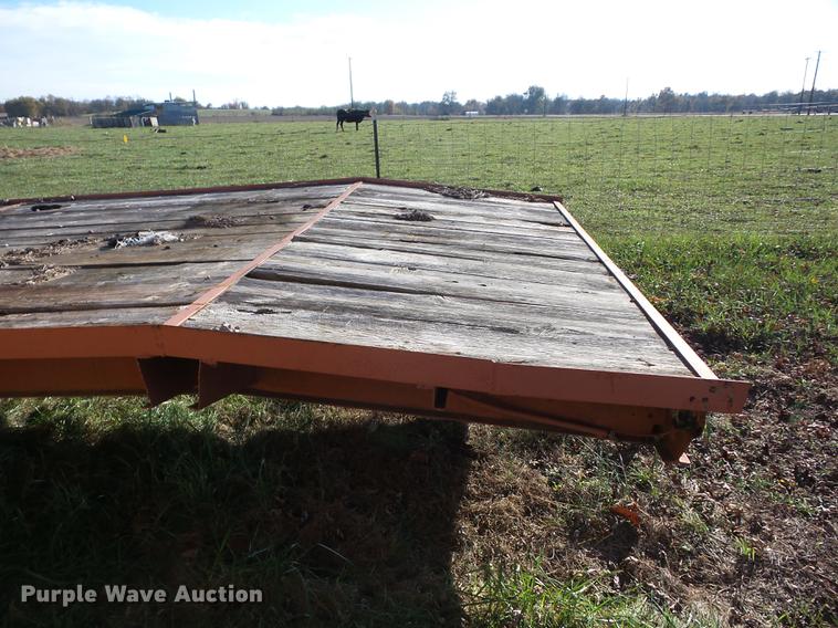 image for item K6325 2016 Shopbuilt equipment trailer