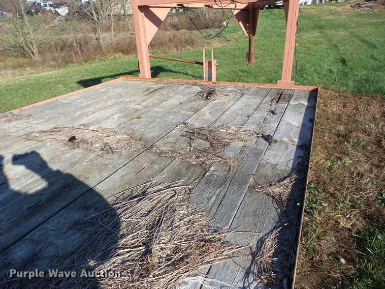 image for item K6325 2016 Shopbuilt equipment trailer