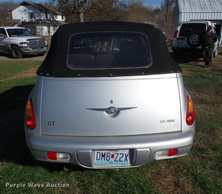 image for item K6327 2003 Chrysler Phantom PT Cruiser convertible