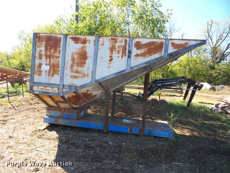 image for item K6349 Shop built grain bin