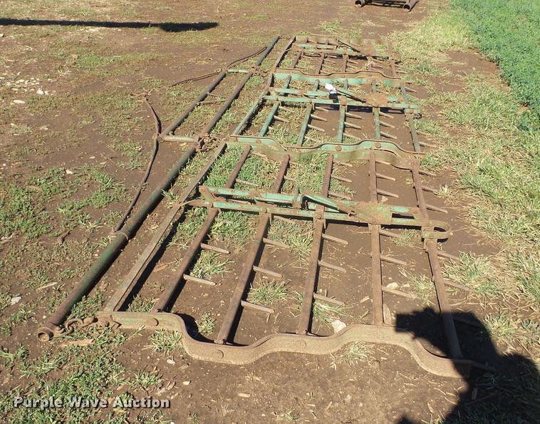 image for item K6351 John Deere drag harrow