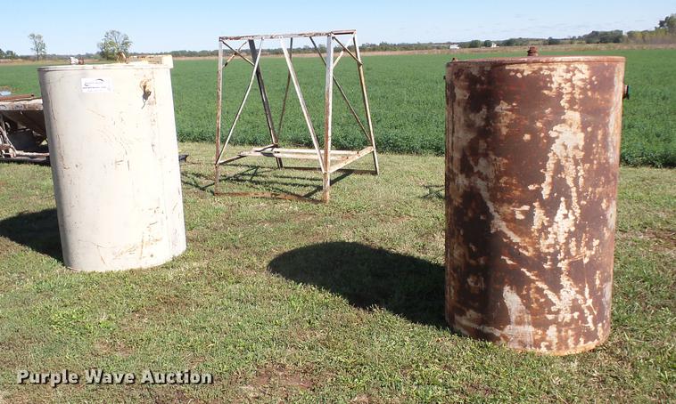 image for item K6355 (2) steel fuel tanks