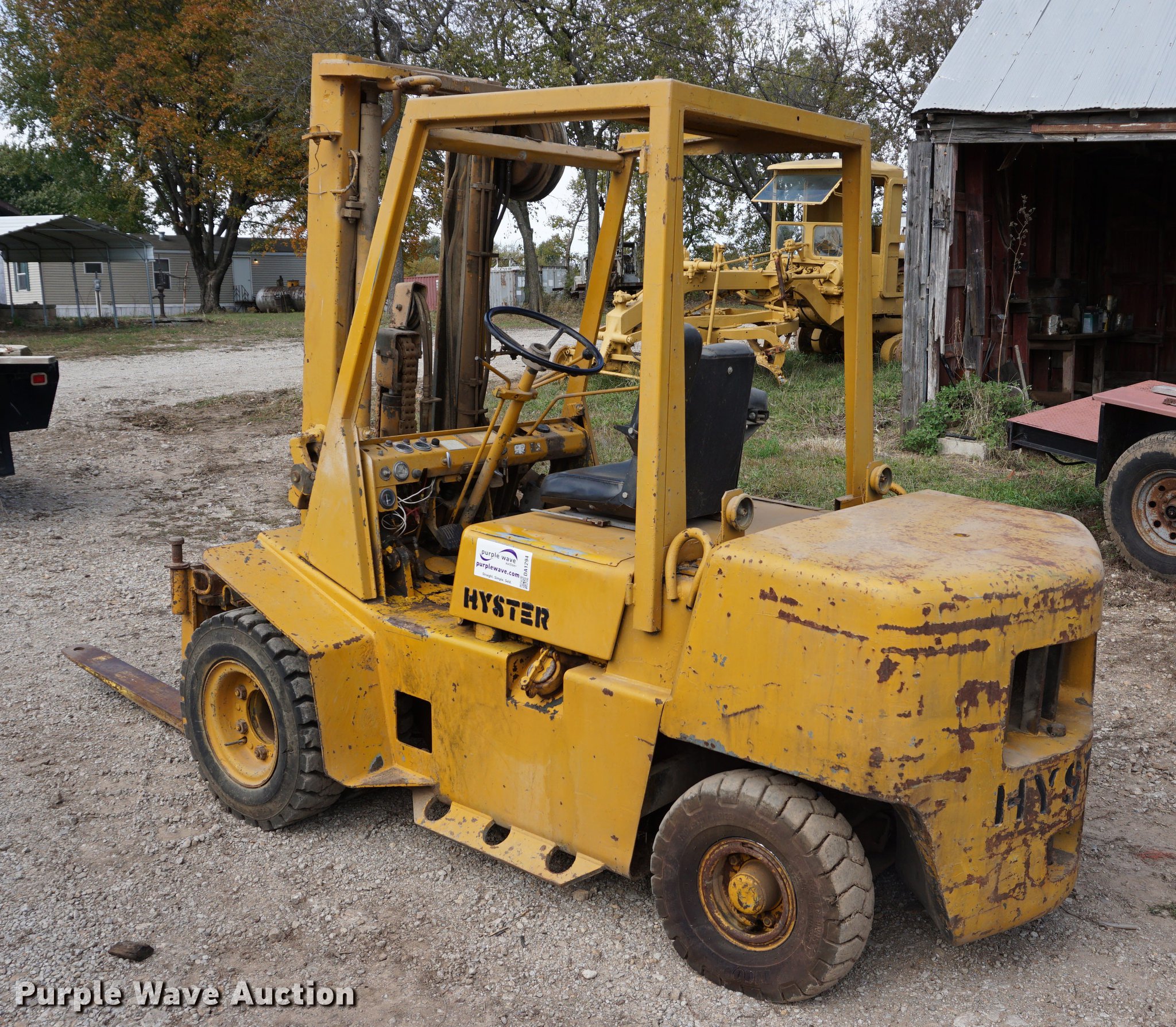 Hyster Forklift Old Models at Carolyn Auld blog