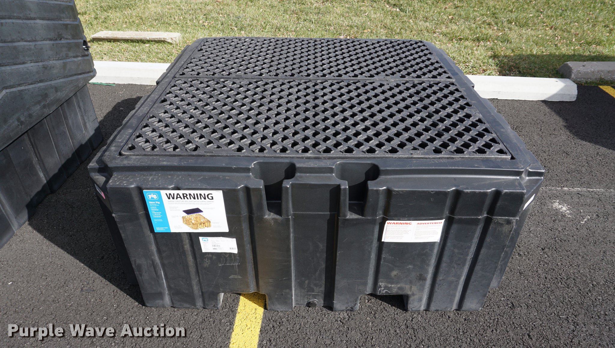 (2) PIG Poly IBC spill containment pallets in Olathe, KS Item DA1354