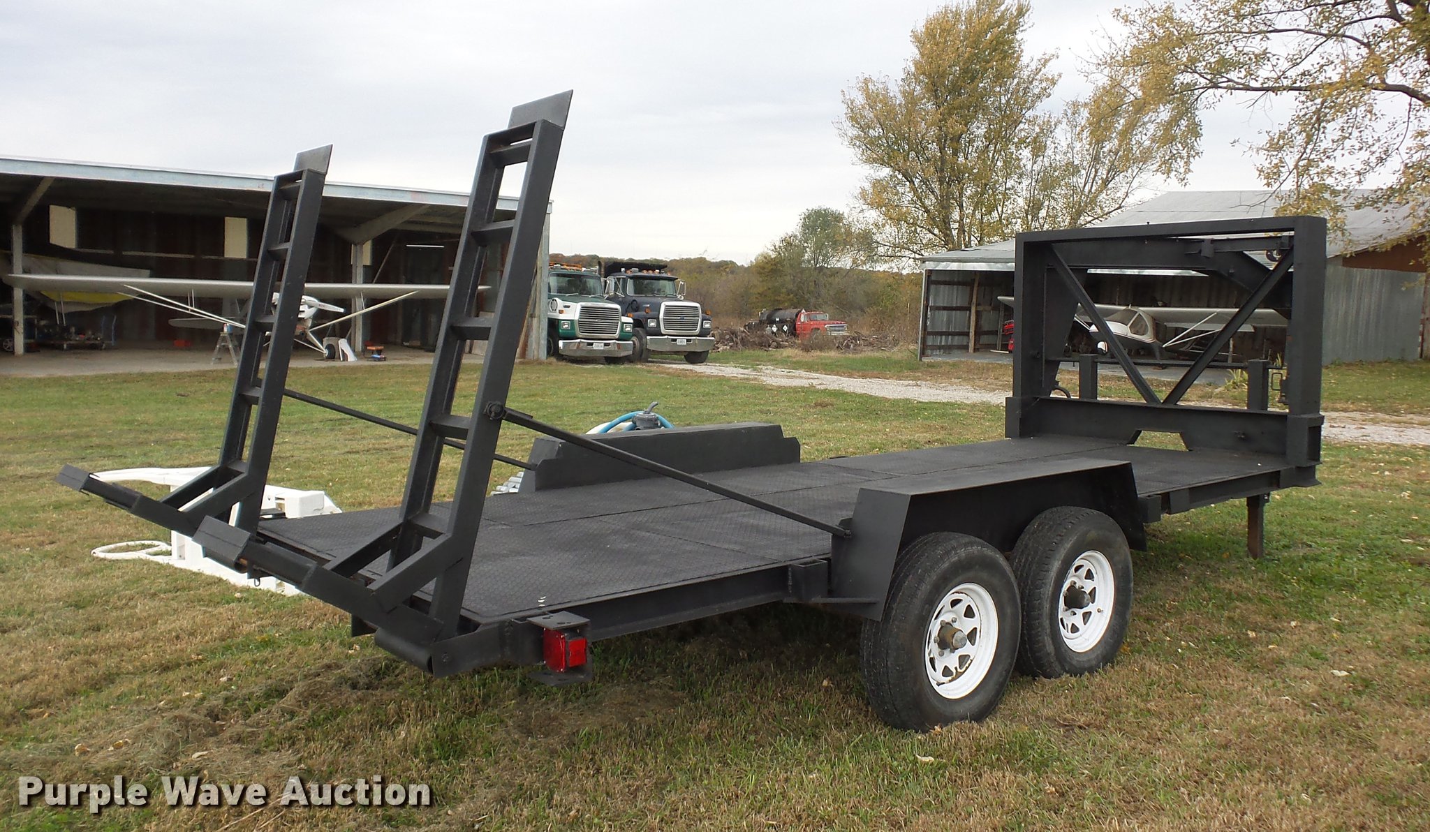 2001 shop built equipment trailer in Leeton, MO | Item DA6508 sold ...