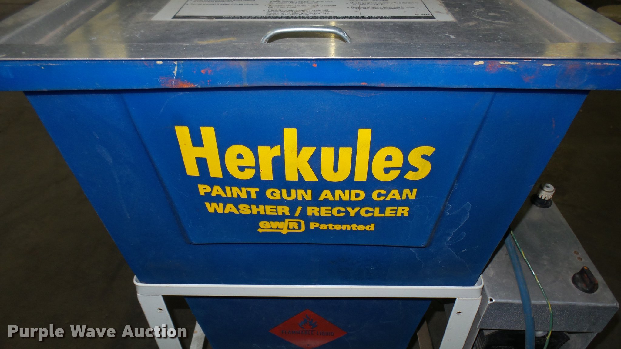 Herkules paint gun washer in Wichita, KS Item DV9219 sold Purple Wave