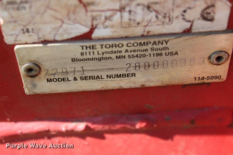 image for item BE9419 Toro TRX 19 trencher